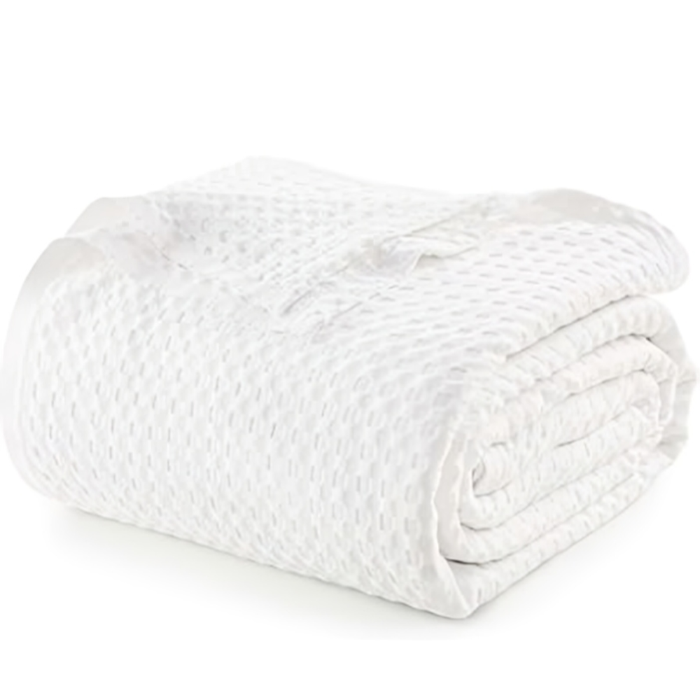 Pure Bamboo Waffle Blanket