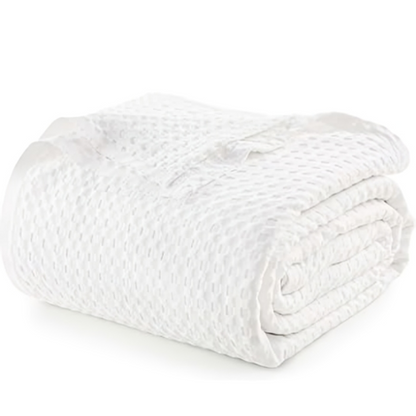 Pure Bamboo Waffle Blanket