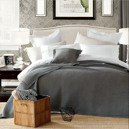 Pure Bamboo Waffle Blanket