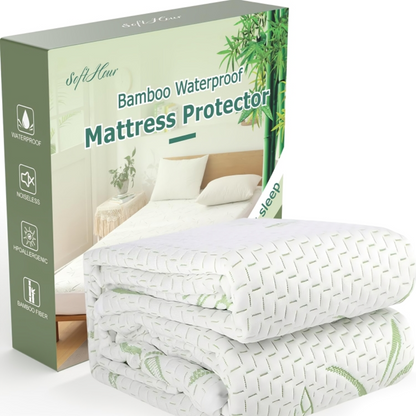 Bamboo Mattress Protector - Waterproof